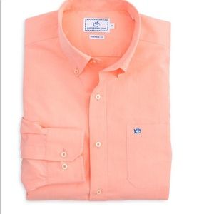 Mens XL Button Up long sleeve southern tide